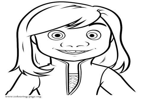 476x333 Inside Out Characters Coloring Pages Joy