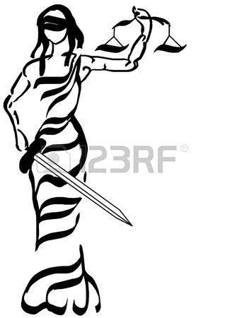 318x450 Justitia, The Goddess Of Justice Stock Photo, Picture And Royalty