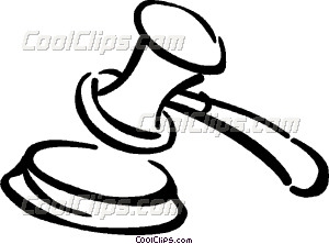 300x222 Gavel Vector Clip Art