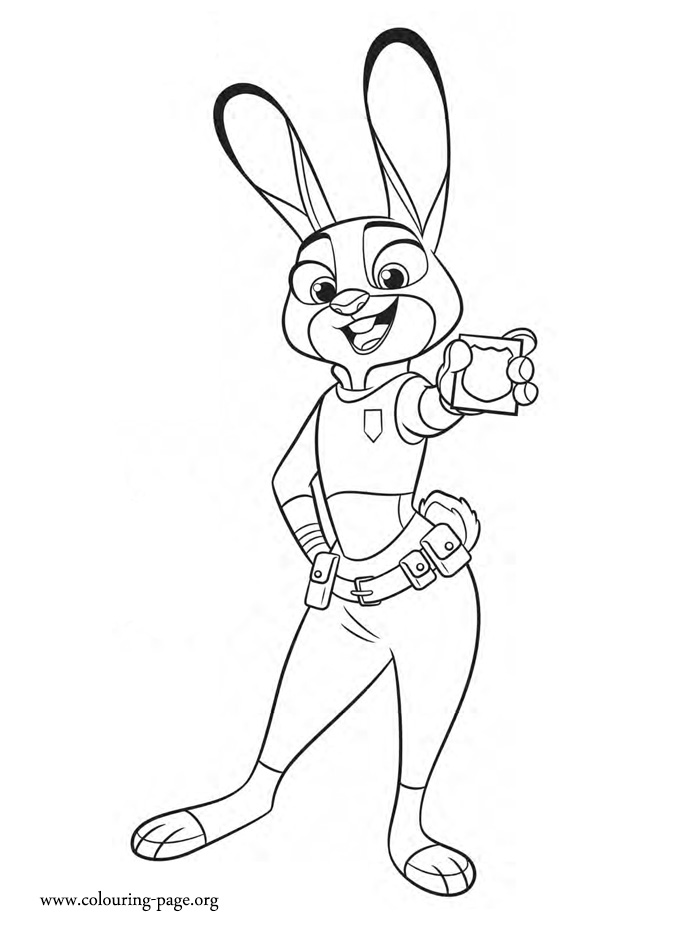700x926 Have Fun With This Awesome Free Zootopia Printable Coloring Page