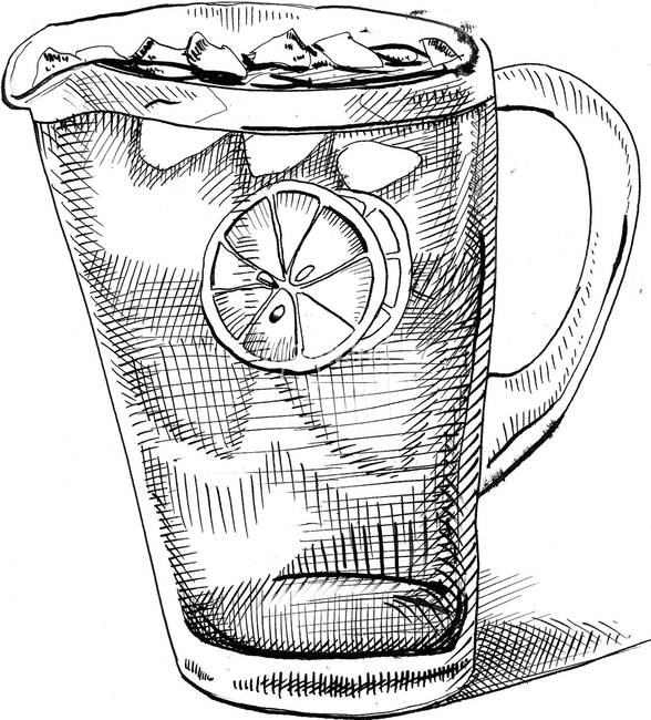 588x650 Lemonade Jug By Elspeth Tremblay