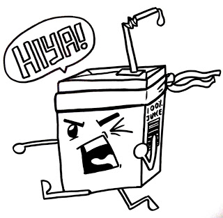 320x313 P.gomez's Doodles And Sketches Juice Box Ninja