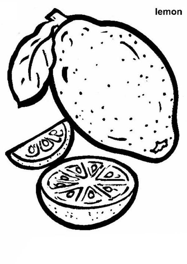 600x847 Lemon Juice With Ice Coloring Page Coloring Sky