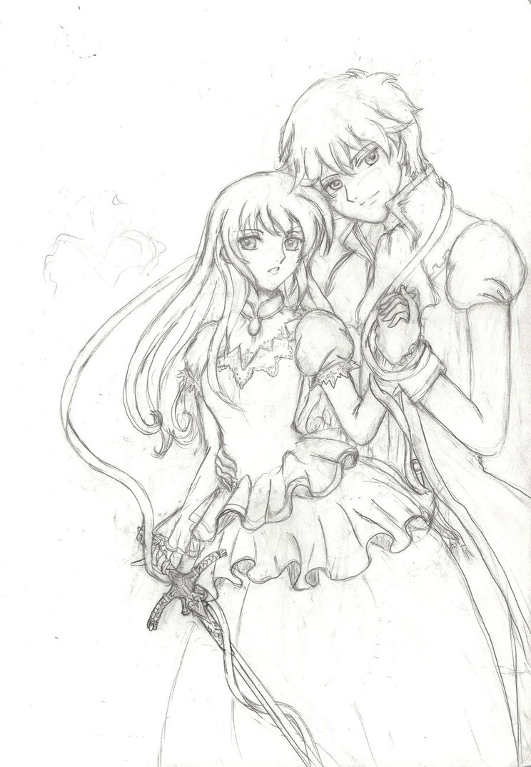 744x1074 Romeo X Juliet Sketch By 6wendybird91