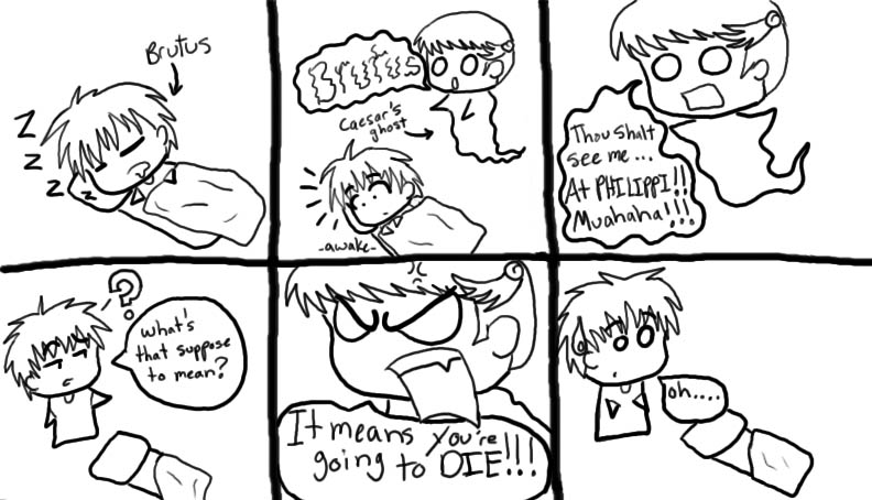 792x454 Julius Caesar Comic By Bleu Mademoiselle