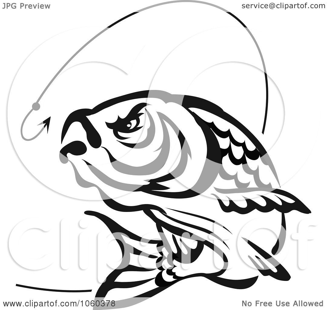 1080x1024 Royalty Free Vector Clip Art Illustration Of A Jumping Fish