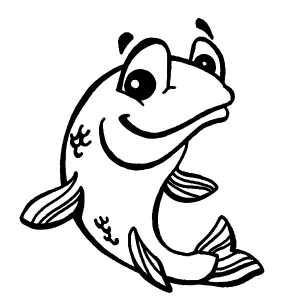 300x300 Bass Fish Jump Out Of Water Coloring Pages Best Place To Color