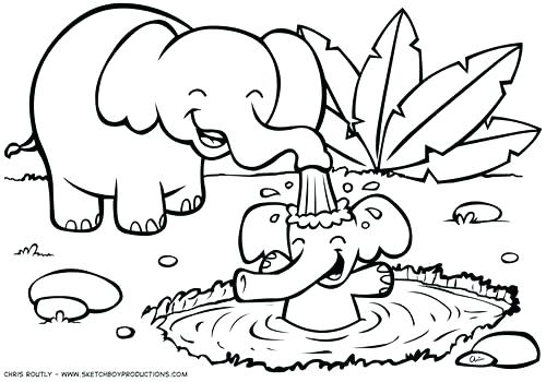 500x350 Coloring Pages For Kids Animals Animals Coloring Pages Beautiful