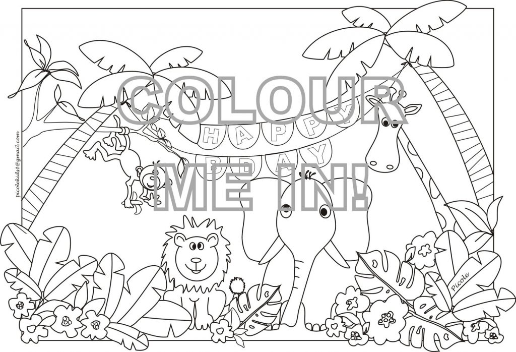 1024x698 To Print This Free Coloring Page Jungle Hard Beautiful Pages