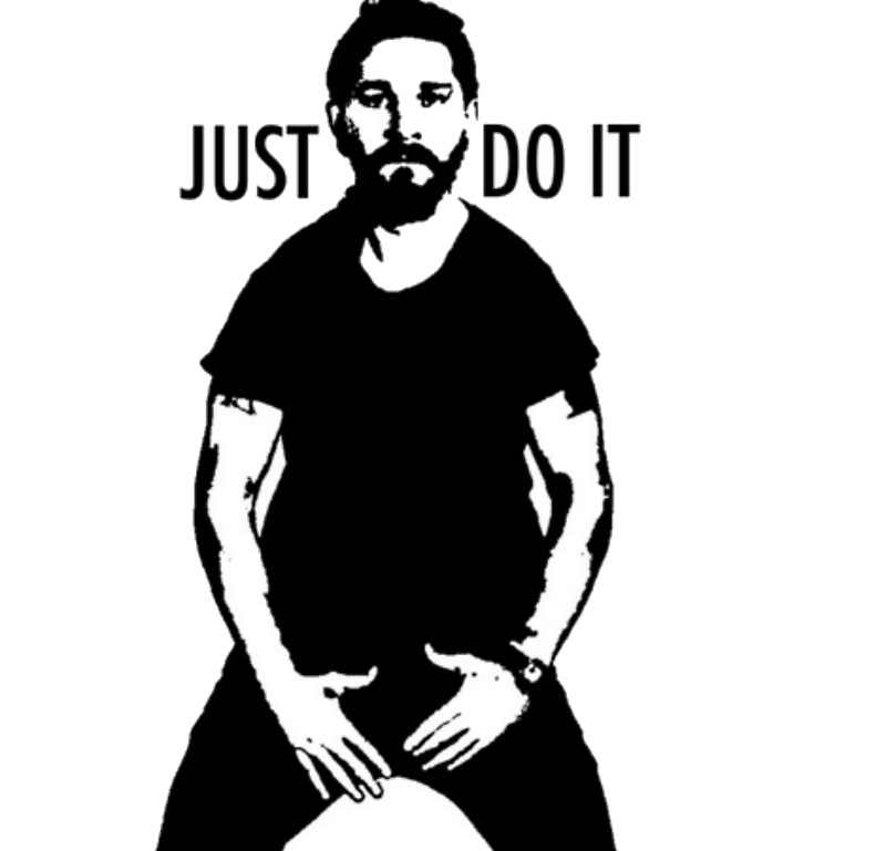 800x769 Shia Just Do It Stickers By Damaboss Redbubble