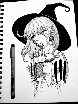 320x427 Inctober Drawings On Paigeeworld. Pictures Of Inctober