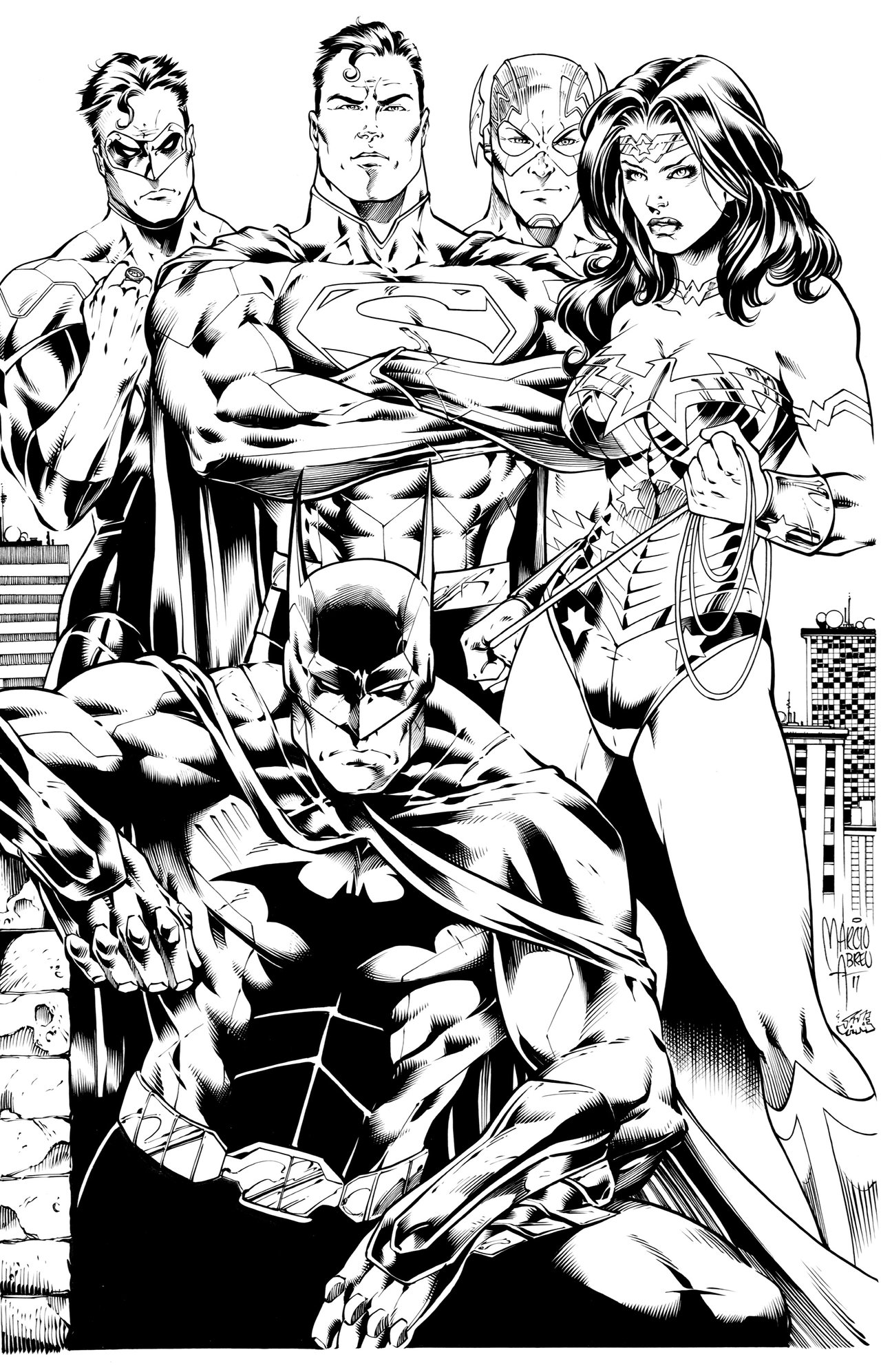 1280x1993 Justice League By Inker Guy On 2 B Sorted