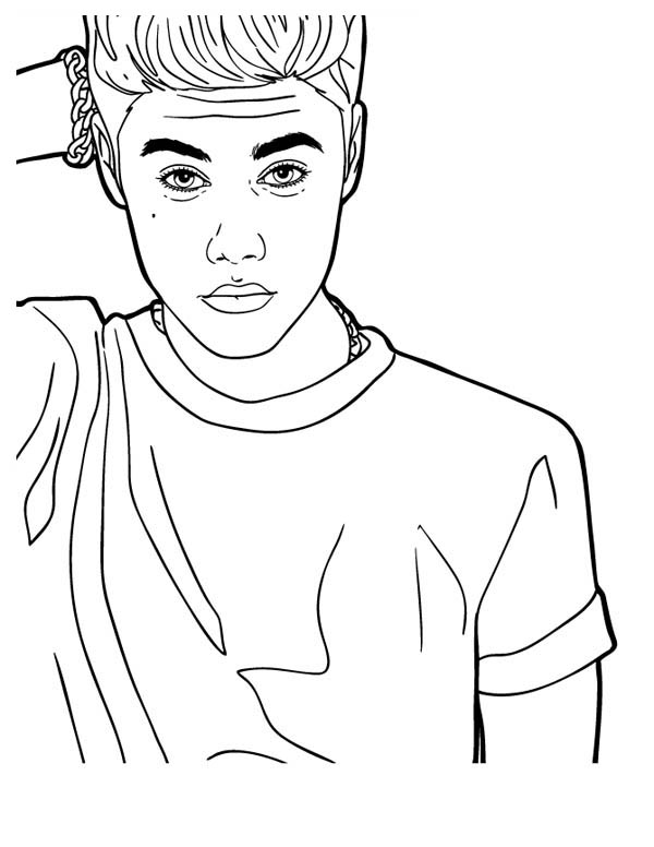 600x776 Inspirational Justin Bieber Coloring Pages 66 In Crayola Photo