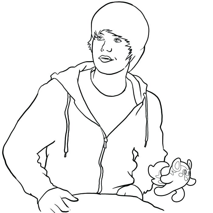 700x700 Luxury Justin Bieber Coloring Pages Image Of And Printable Cartoon