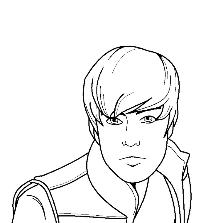 760x760 Justin Bieber (Celebrities) Printable Coloring Pages