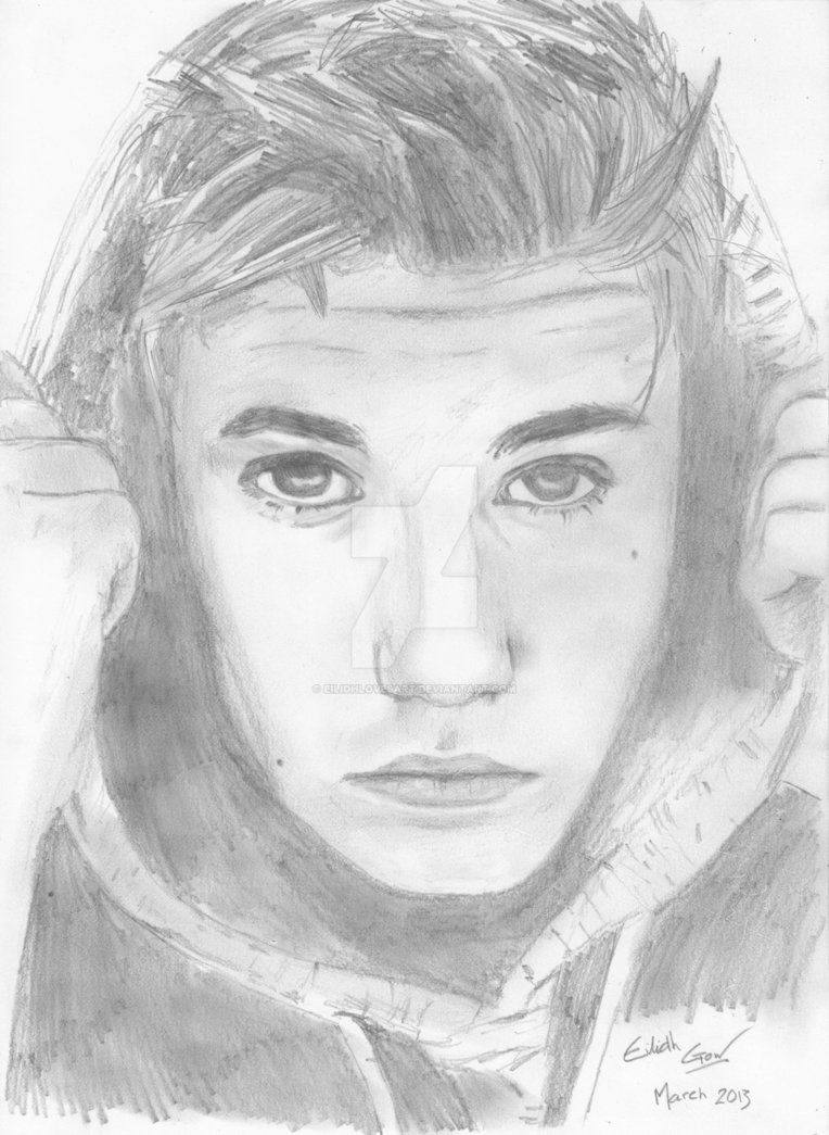 764x1045 Justin Bieber 2 By Eilidhlovesart