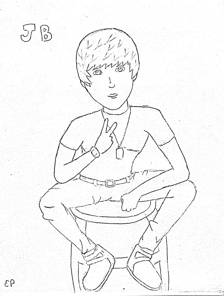 778x1028 Justin Bieber Sketch By Ep Blueprints
