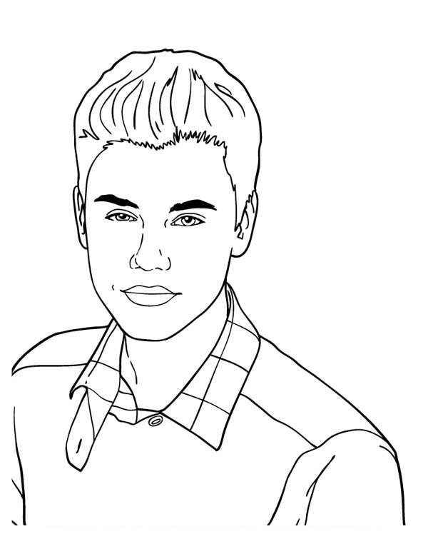 Justin Bieber Drawing at GetDrawings | Free download