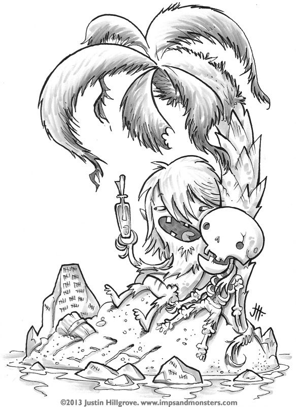 583x800 75 Best Sketch A Day Images On Sketch A Day, Monsters