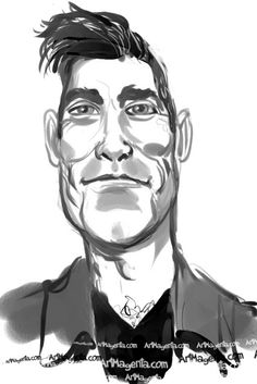 236x353 Justin Timberlake Caricature Cartoon. Portrait Drawing By