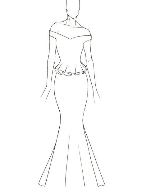 470x600 Kaba And Slit 2 Piece Dress