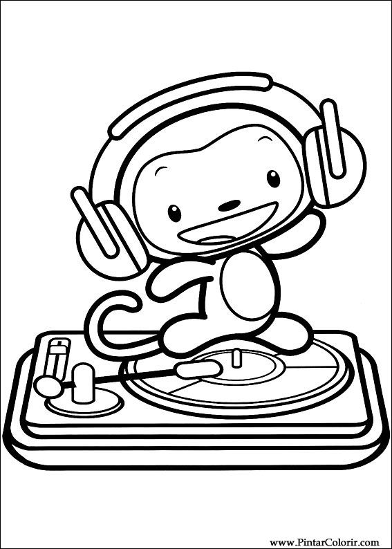 567x794 Drawings To Paint Amp Colour Ni Hao Kai Lan