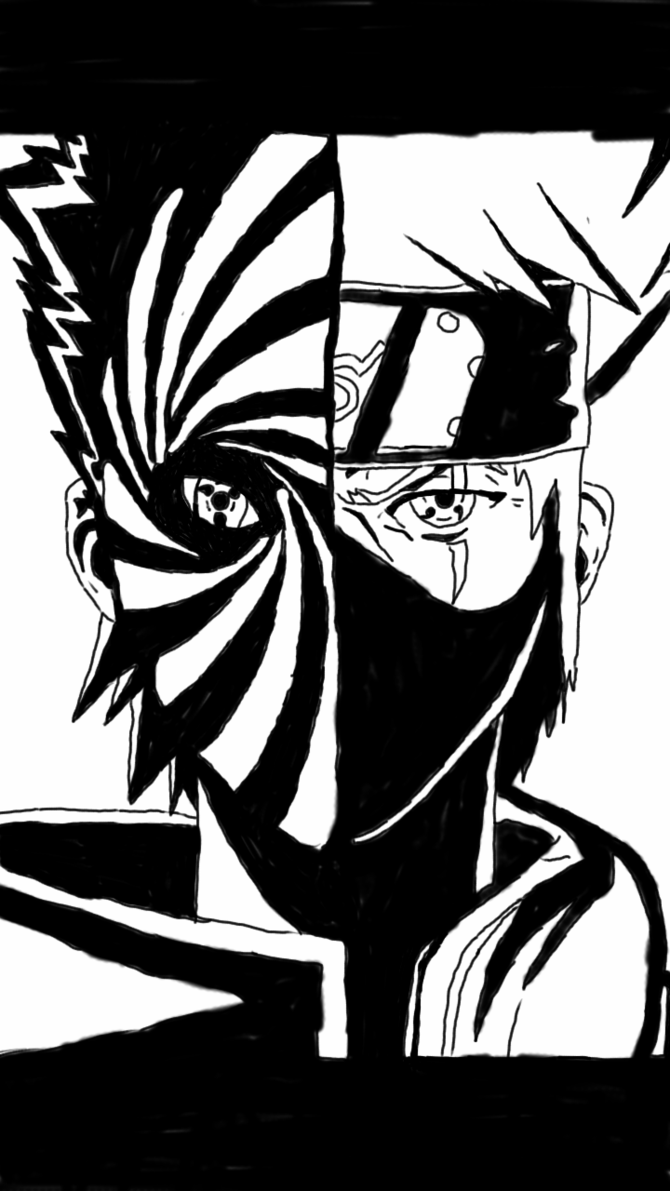 Kakashi Hatake Drawing at GetDrawings | Free download