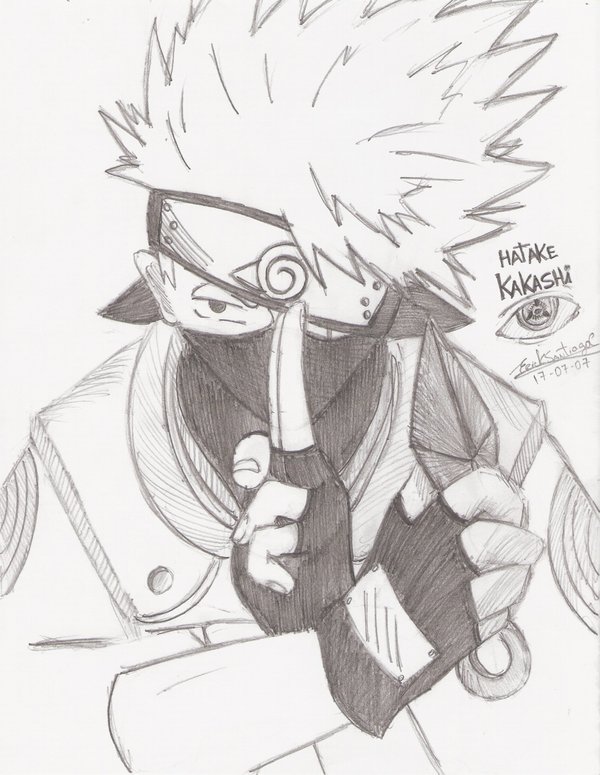 600x775 Hatake Kakashi By Kokakud Master