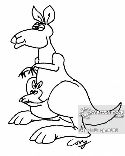 400x499 Kangeroo Cartoons And Comics