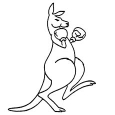 230x230 Kangaroo Doodles By On @