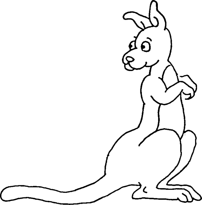 695x705 Kangaroo Clipart Image 7 Wikiclipart