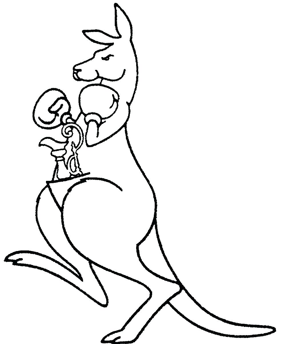 1016x1206 Coloring Kangaroo Coloring Sheet Photos Of Pages Baby Page