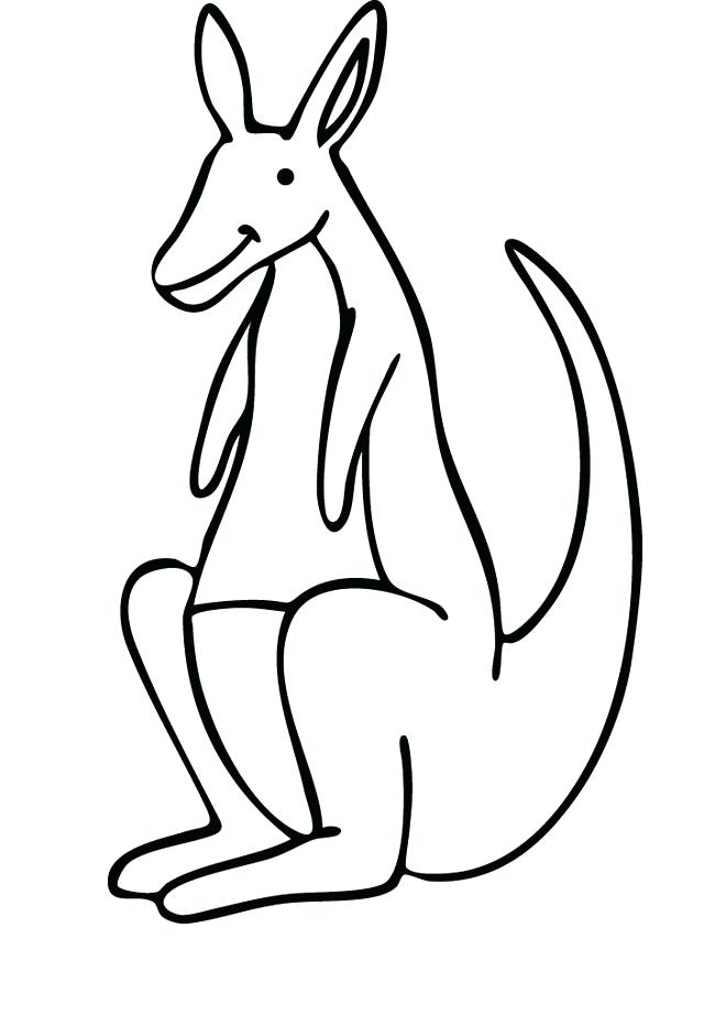 660x922 Kangaroo Coloring Page Baby Kangaroo Coloring Page Pages For Kids