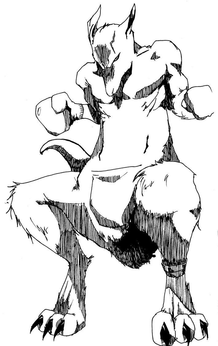 710x1125 Quick Mutated Kangaroo Sketch By Whytmanga