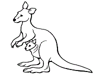 200x150 Alphabet Letter K Kangaroo Preschool Lesson Plan Printable