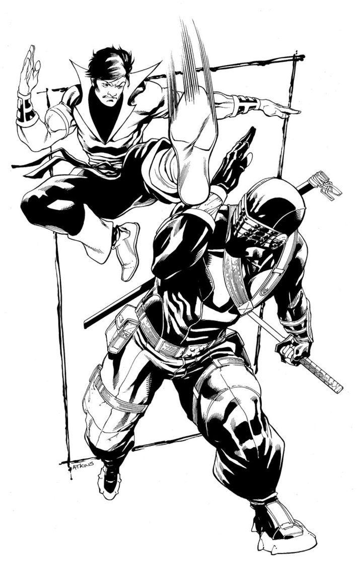 713x1121 Karate Kid Vs Snake Eyes By Robertatkins