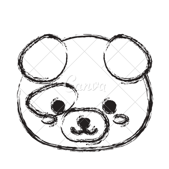 550x550 Kawaii Dog Face