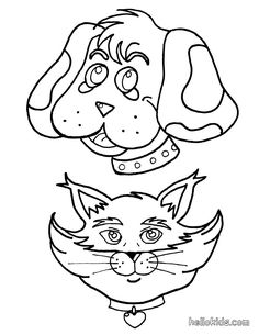 236x305 Kawaii Cat Coloring Page. Nice Cat Drawing For Kids. More Animals