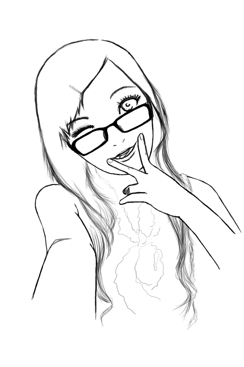 800x1200 Yellomans Works Kawaii Girl