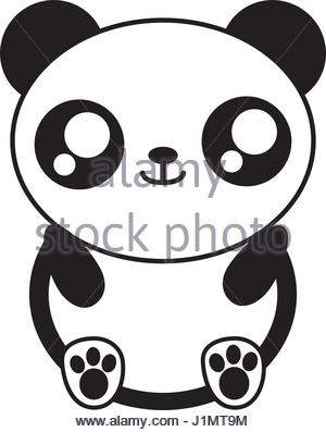 300x397 Kawaii Panda Bear Icon Stock Vector Art Amp Illustration, Vector