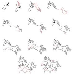 236x252 How To Draw A Unicorn