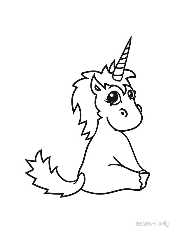 600x800 Unicorn Unicorn Foal Sweet Cute Sitting Comic Cartoon Pony Horse