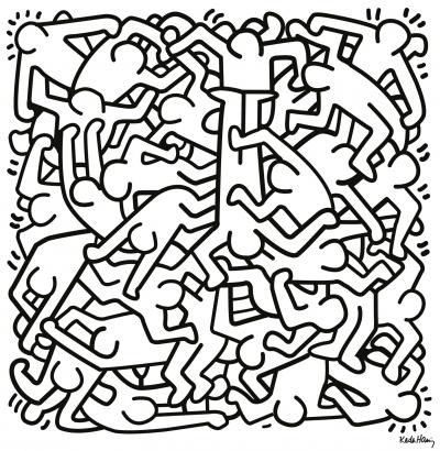 400x410 Keith Haring
