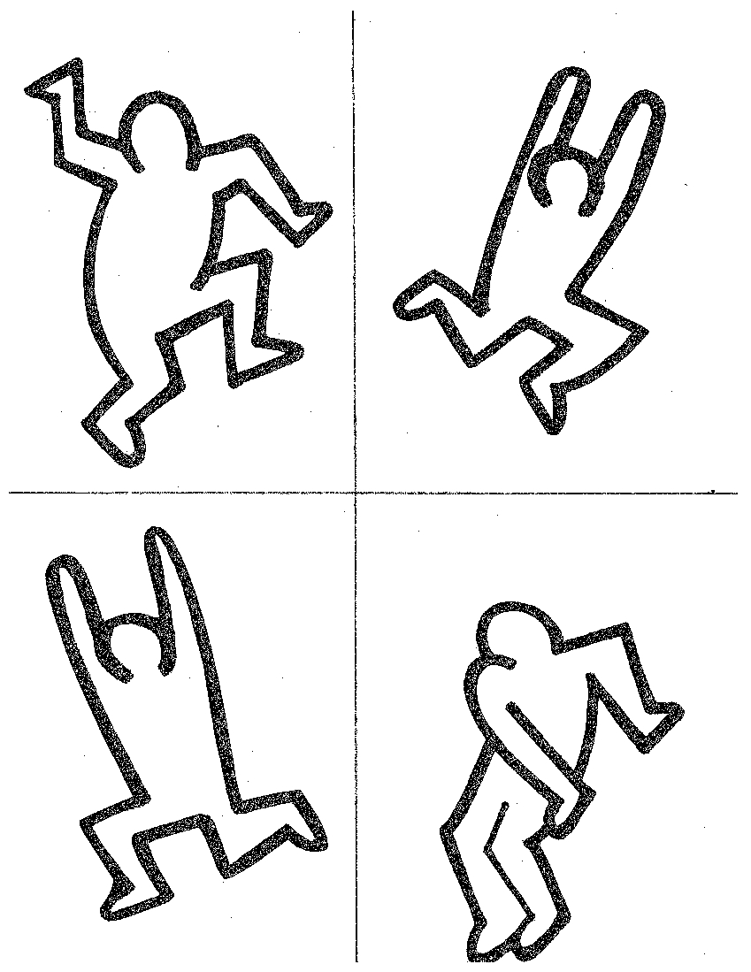 849x1099 Keith Haring Figures