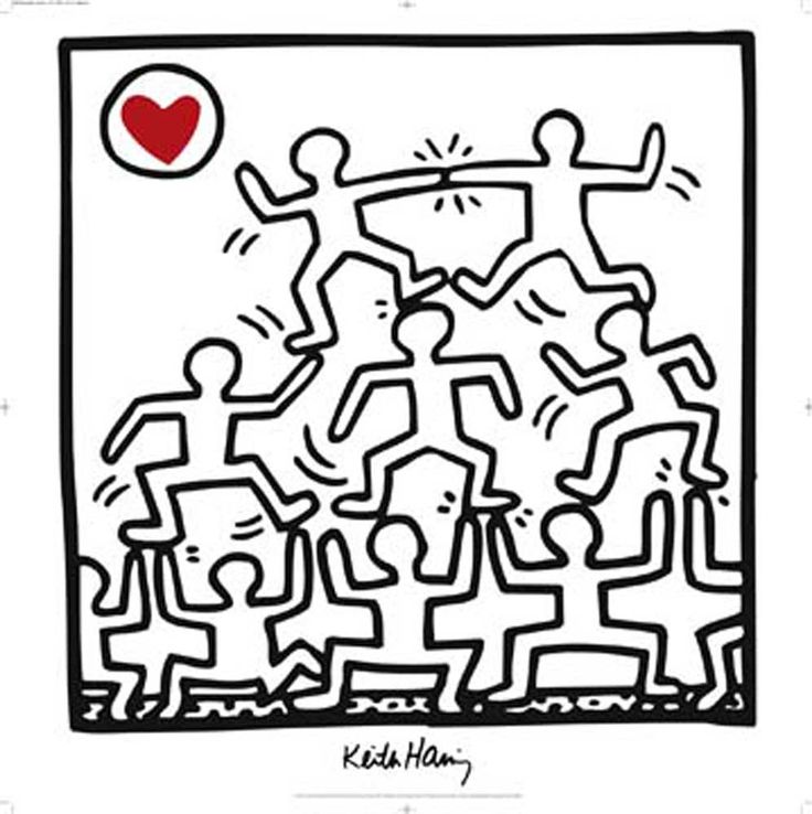 736x738 Keith Haring, Art Images