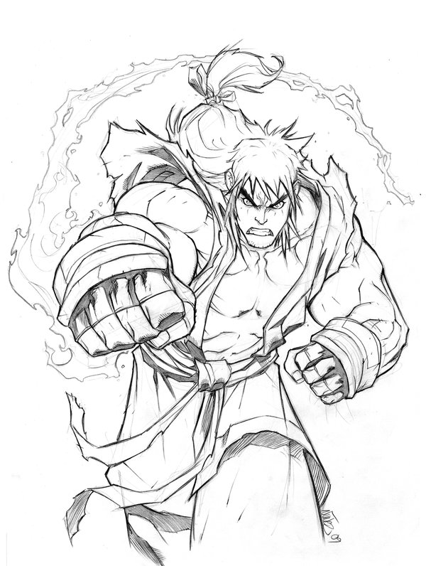 600x796 Ken Masters By Miacabrera