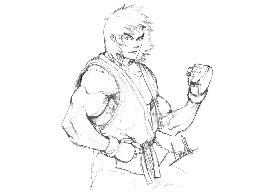 900x675 Ken Sketch By Molee
