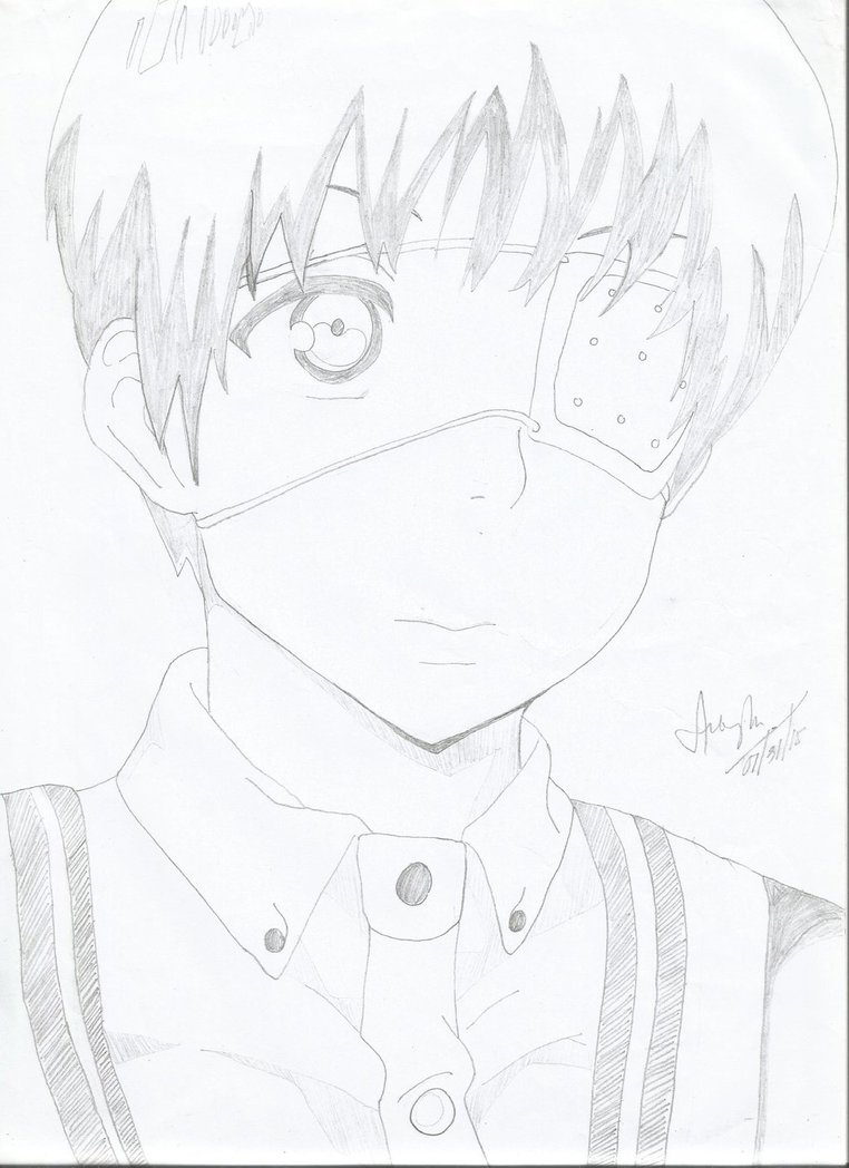 762x1048 Tokyo Ghoul Kaneki Ken By Puffiepuffin