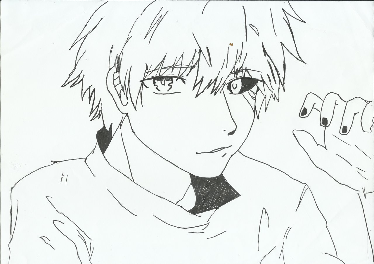 1280x906 Kaneki Ken (Tokyo Ghoul) By Rayen26