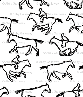 344x400 Kentucky Derby Fabric